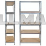 Полка складская 180 х 90 х 40 см Malatec 23768